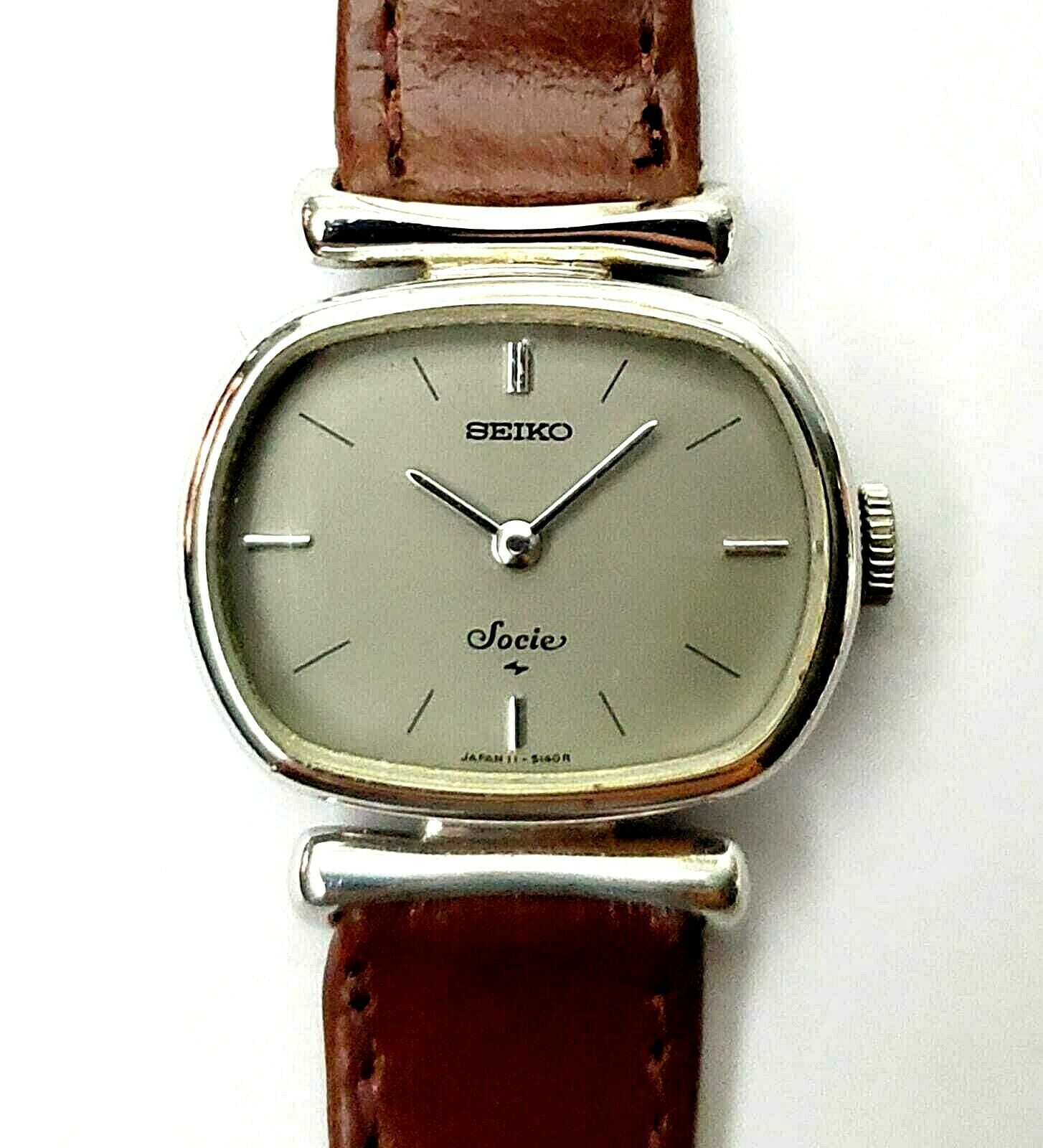 VINTAGE SEIKO Socie 11-5020 Mechanical Women's Japan Made Watch