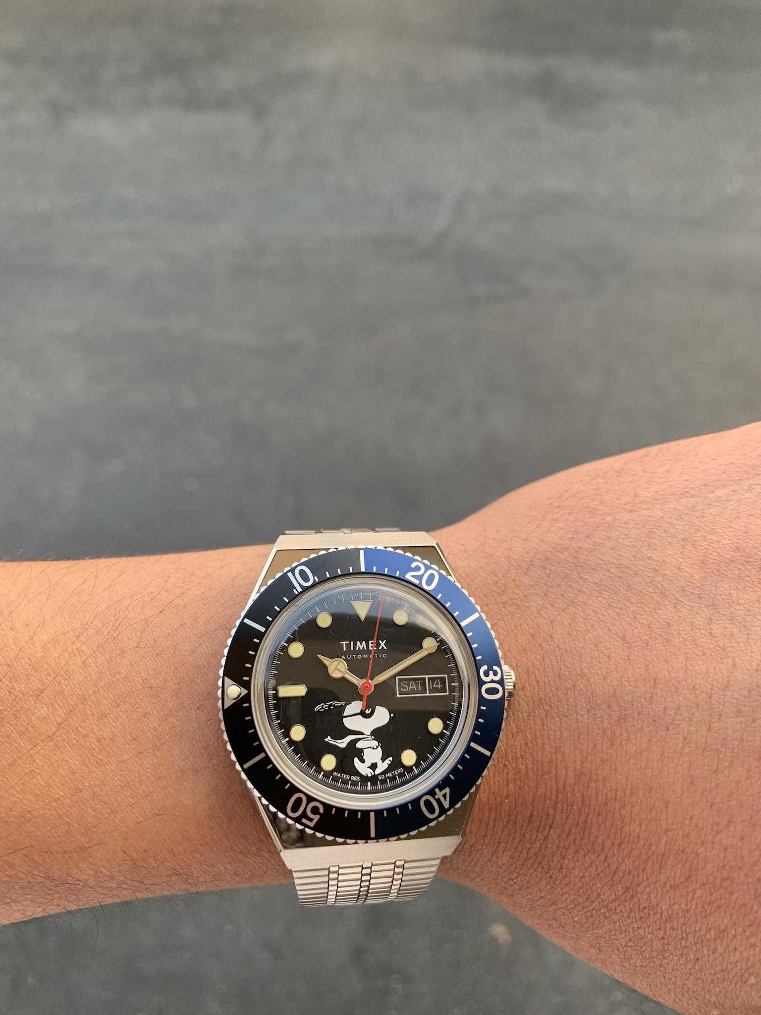 WTS] Timex M79 X Peanut Snoopy Masked Marvel $250 | WatchCharts