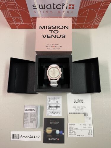 Omega x Swatch Mission To Venus Speedmaster MoonSwatch Authentic