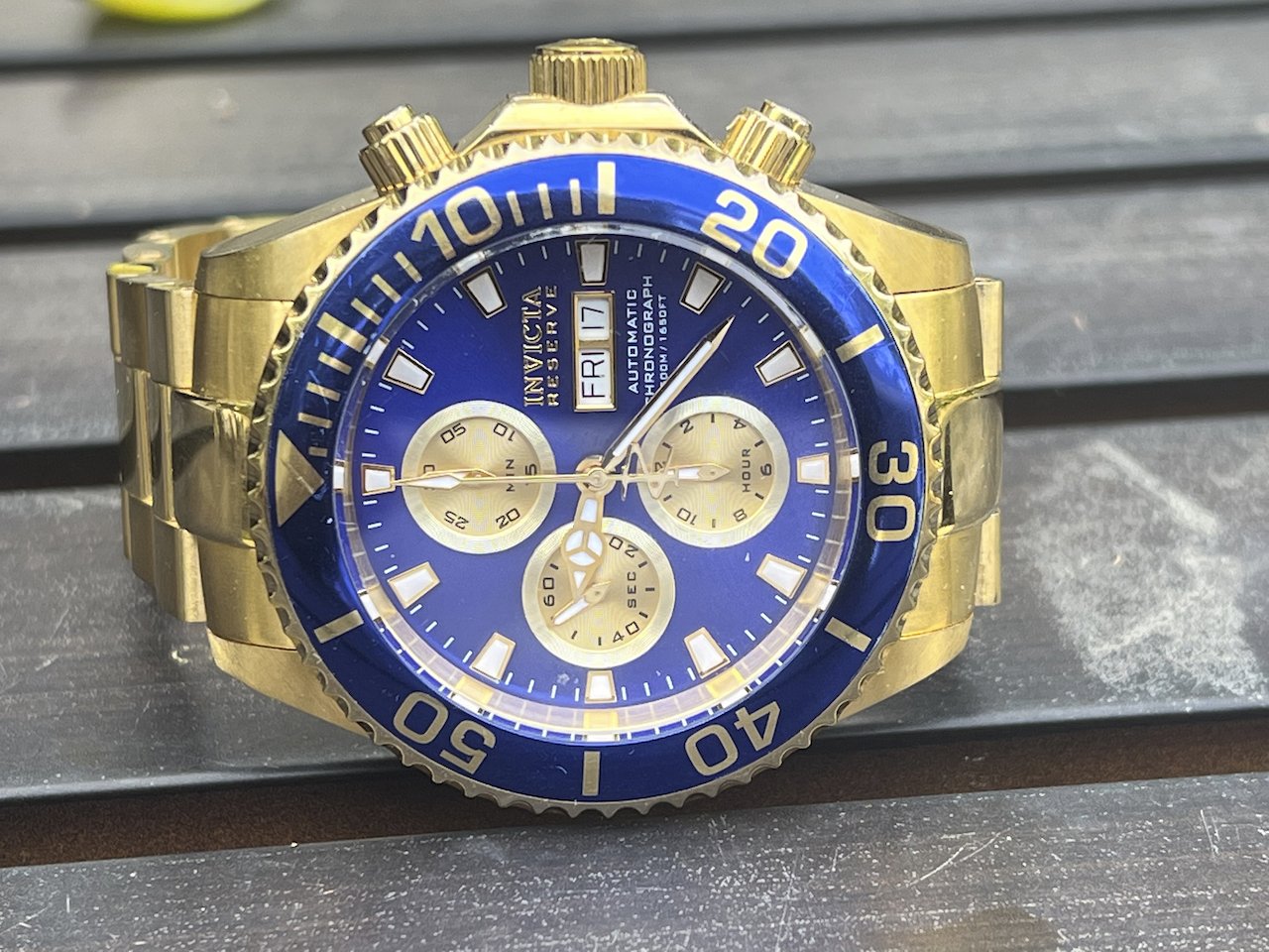 Invicta hot sale automatic chronograph