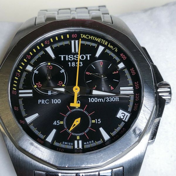 Tissot Stainless Steel Men's Chronograph PRC 100 Watch P862/962 ...