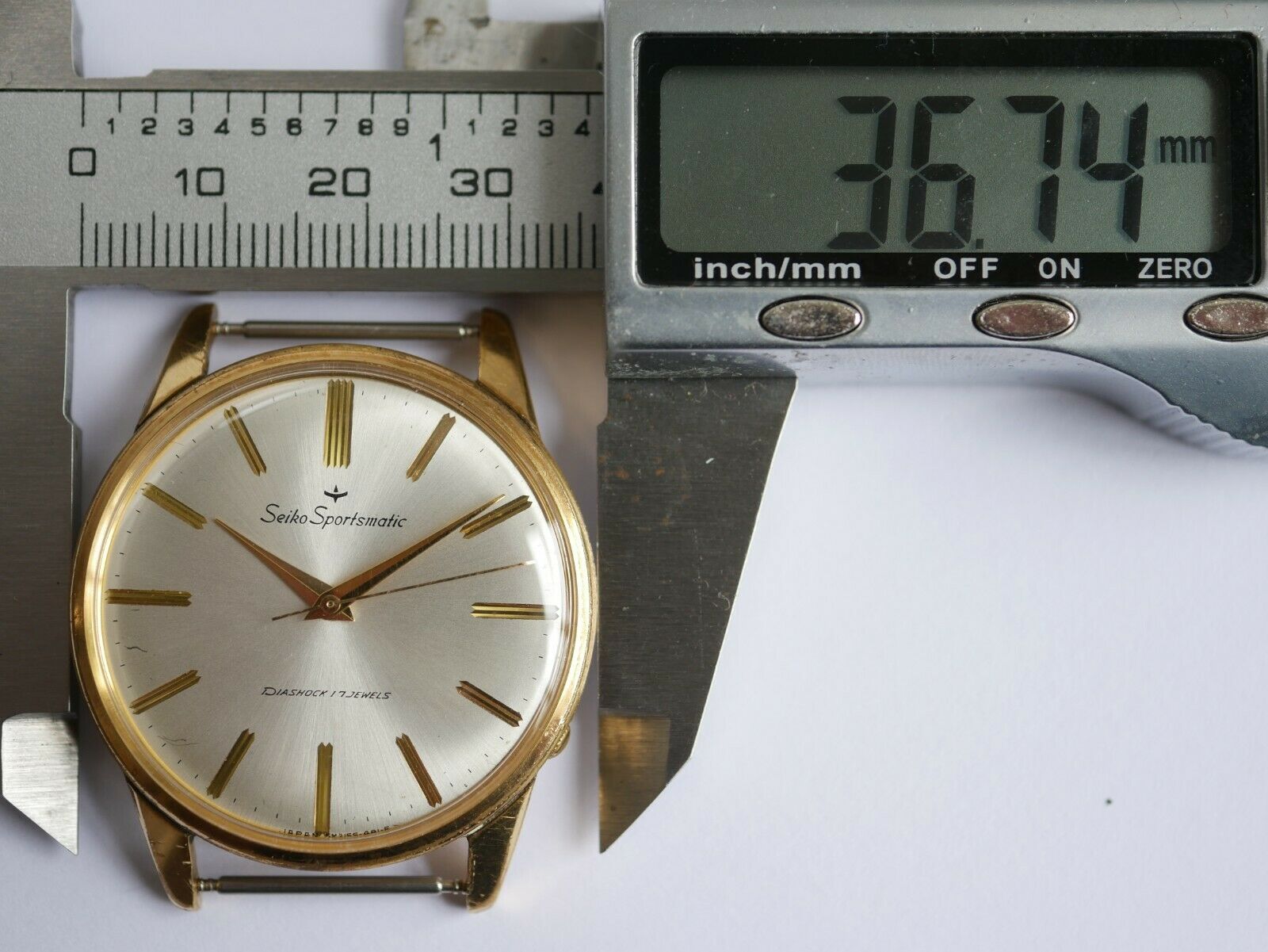 Seiko Sportsmatic 15035 Automatic Gents Vintage Watch