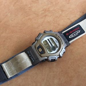 Casio G Shock G Lide Dw 004 Wr0m Canvas Velcro Strap New With Issue Watchcharts