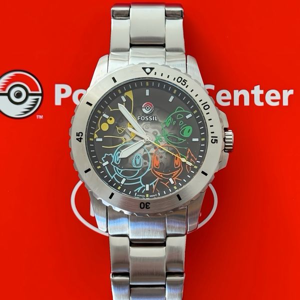 Pokemon Center x Fossil Limited Edition First Partner Stainless Steel ...