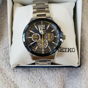 Seiko Solar SSC505 Jimmie Johnson Special Edition Chronograph Watch |  WatchCharts