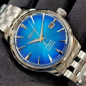 Seiko Presage SRPC45J1 Blue Planet Cocktail RARE Limited Edition MINT WatchCharts Marketplace