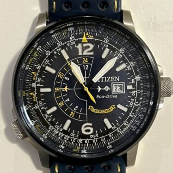 Citizen Men's Ecodrive Promaster Nighthawk Blue Angels Watch Bj7007