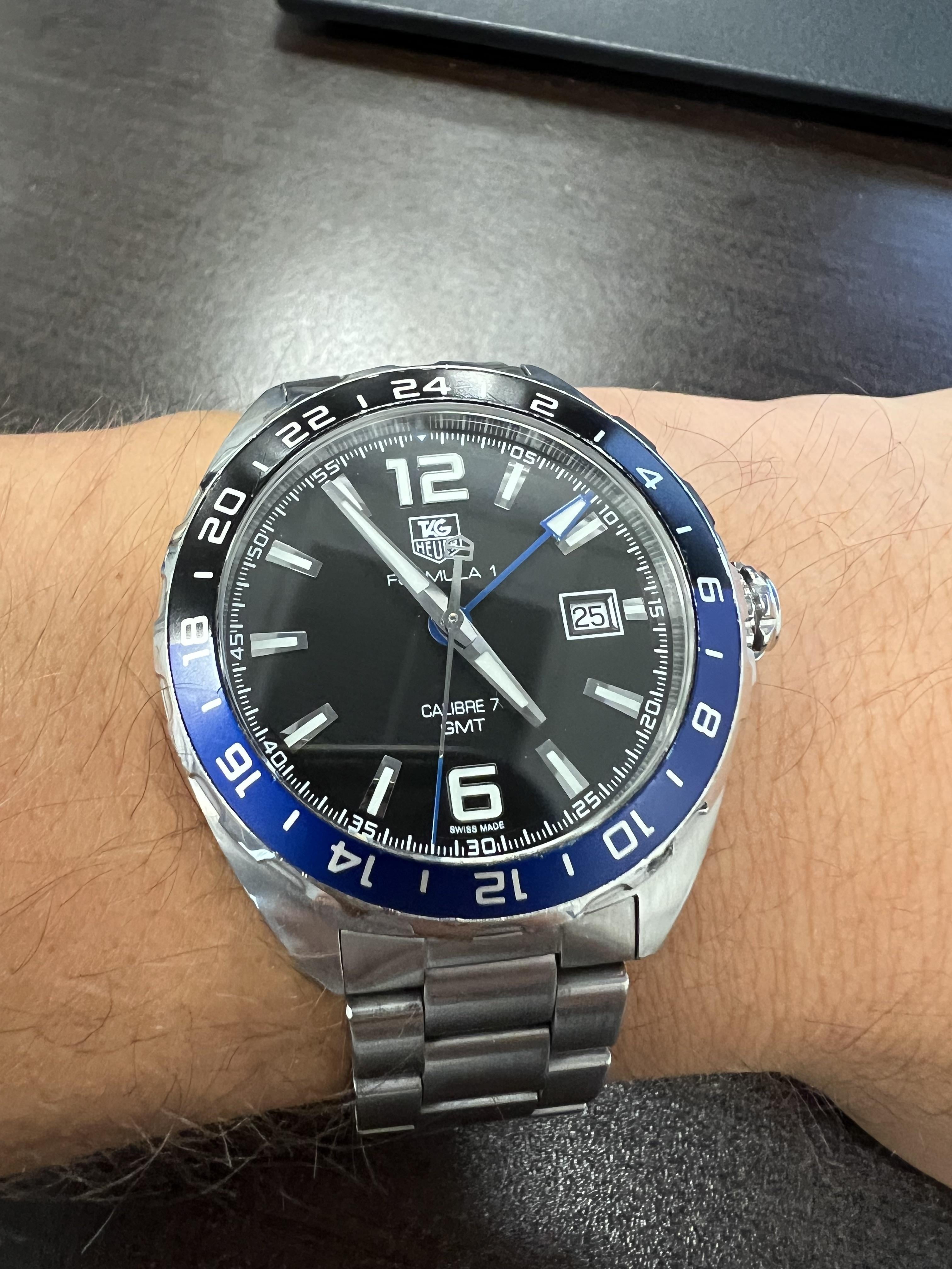 WTS] Tag Heuer Formula 1 GMT Calibre 7 WAZ211A.BA0875