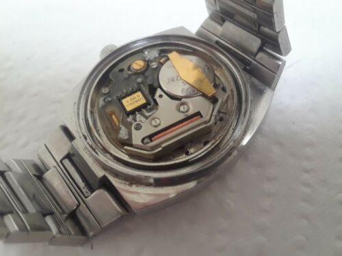 wristwatch LONGINES electronic quartz cal q 162 D 7 jewels