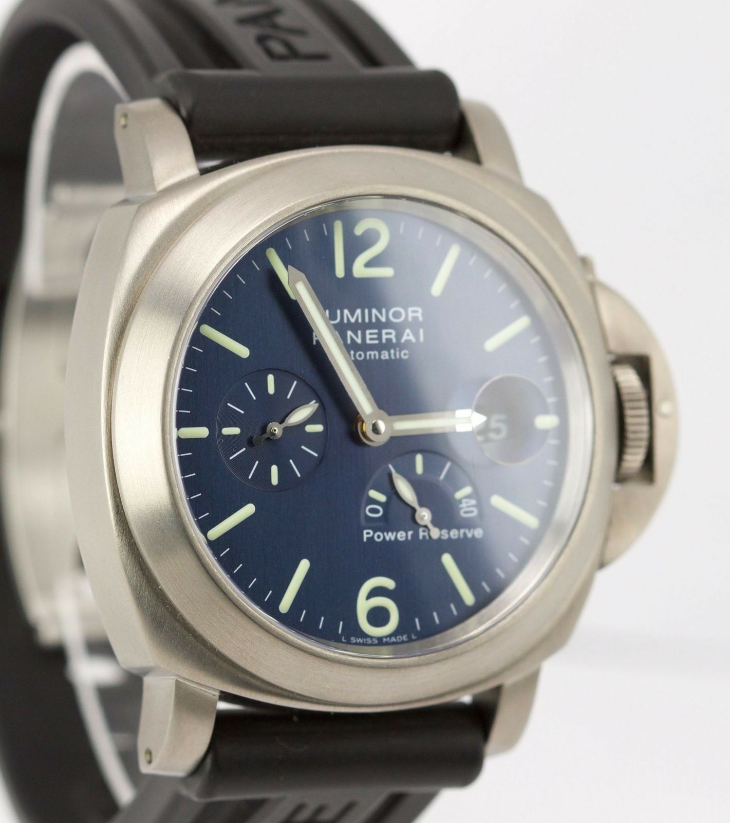 Panerai Luminor Power Reserve PAM 93 Firenze Blue Titanium 44mm