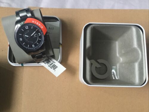 Fossil Hybrid Smartwatch Q Activist Smoke Stainless Steel FTW1207