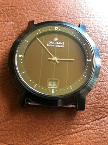 Junghans Mega Solar Radio Controlled Watch with Ceramic Case. No