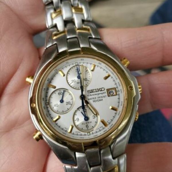 Vintage Seiko Chronograph water resistant 100m watch! | WatchCharts ...