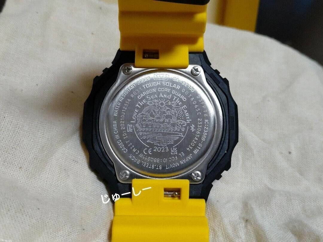 Casio G-Shock GA-B2100K-9AJR Icerc Collaboration Love The Sea And