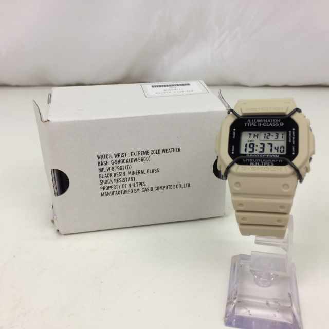 Used] CASIO G-SHOCK DW5600NH N.HOOLYWOOD N spring wood men's watch