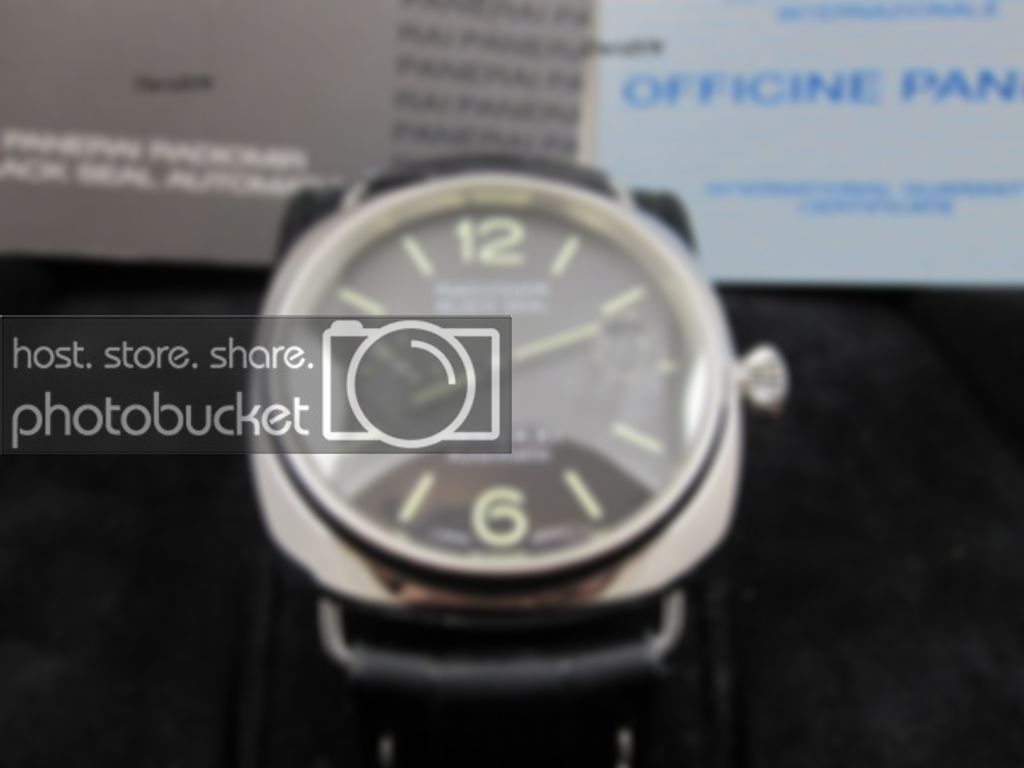 FS Panerai PAM 287 RADIOMIR BLACK SEAL AUTOMATIC J SERIAL