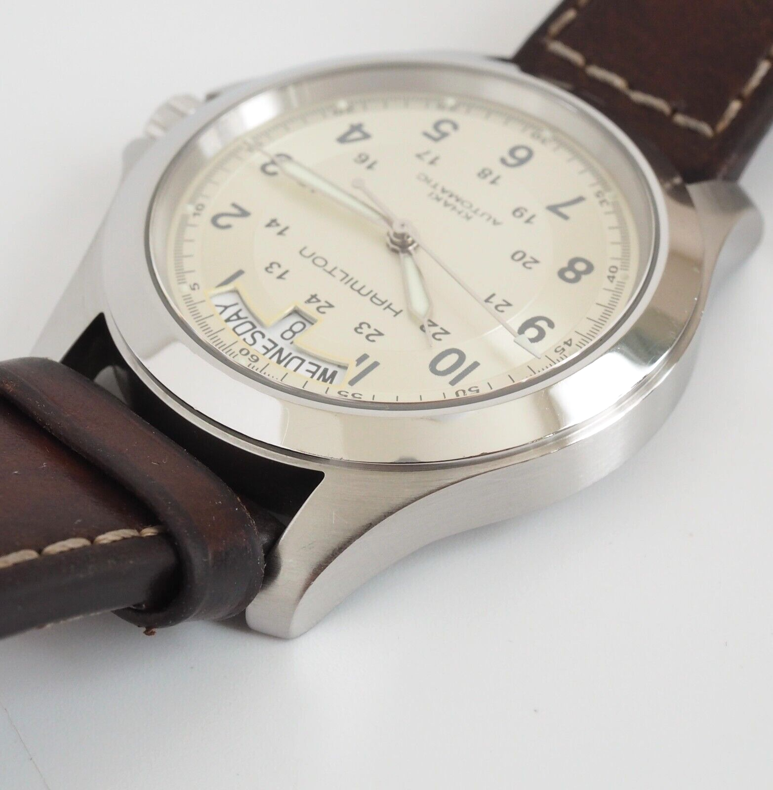 Hamilton Khaki Field King H644550 Automatic Day/Date Watch Box 