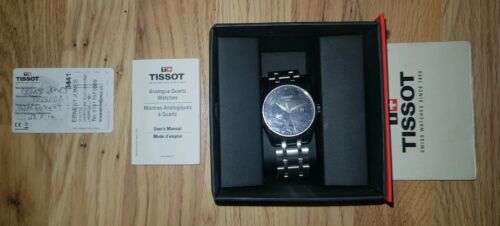 TISSOT COUTURIER WATCH STAINLESS STEEL T035.410A GOOD CONDITION