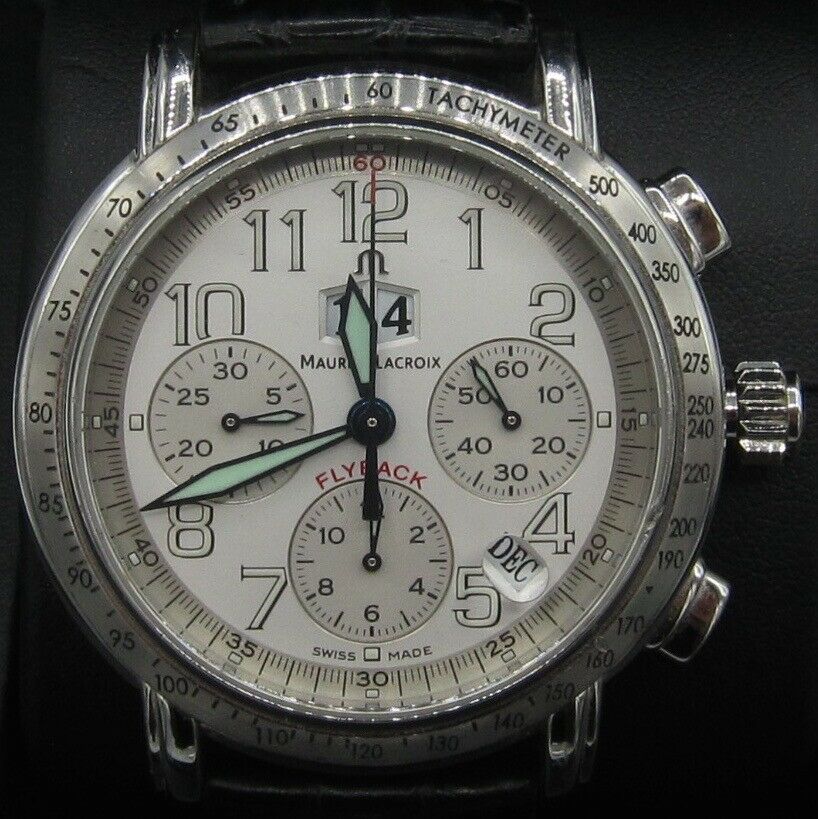 Maurice lacroix masterpiece shop flyback aviator chronograph