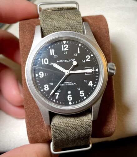 Hamilton Field Khaki Mechanical H694190 WatchCharts Marketplace