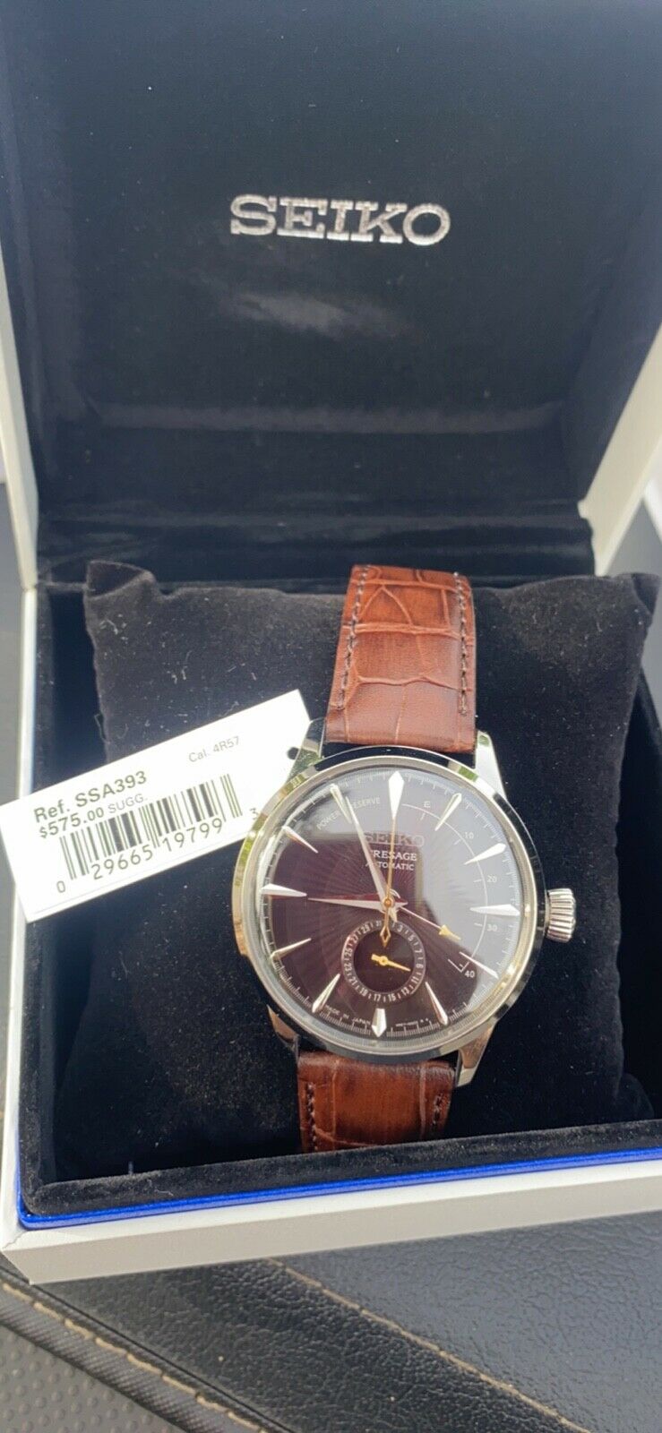 Montre Seiko Presage Cocktail Automatic Sky Diving – Référence SRPB43J1 – Neuve Avec étiquettes