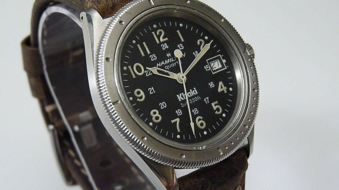 HAMILTON KHAKI QUARTZ SUB 330ft GENTS WATCH with BOX | WatchCharts
