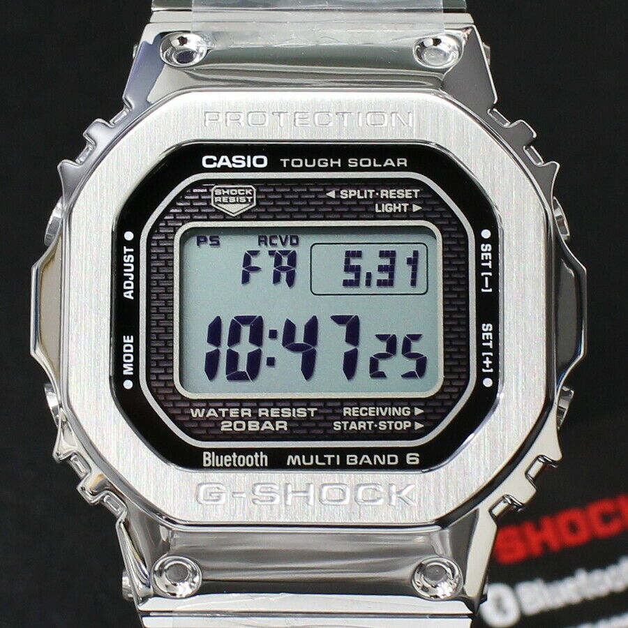 Casio G-shock GMW-B5000D-1JF multiband 6 Bluetooth Free shipping