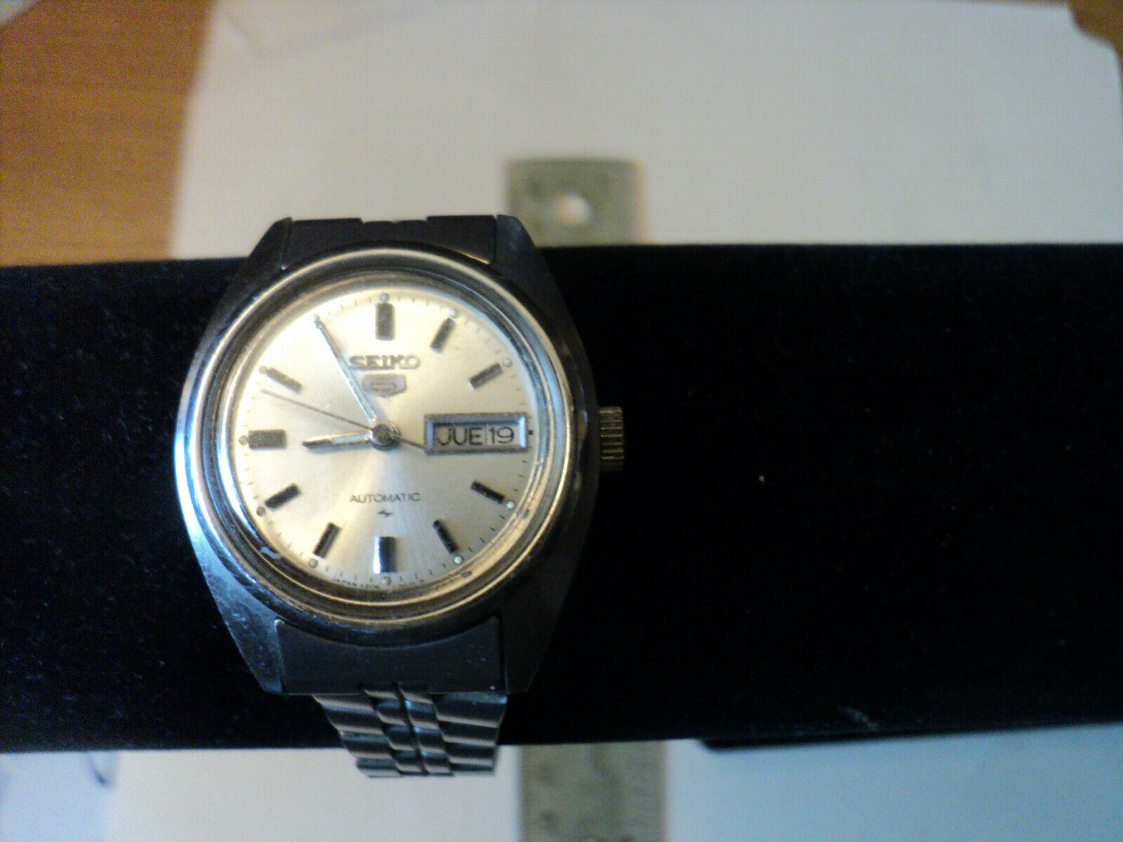 Vintage Seiko 5 4206-0010-P 17 Jewels Automatic Ladies Watch Day