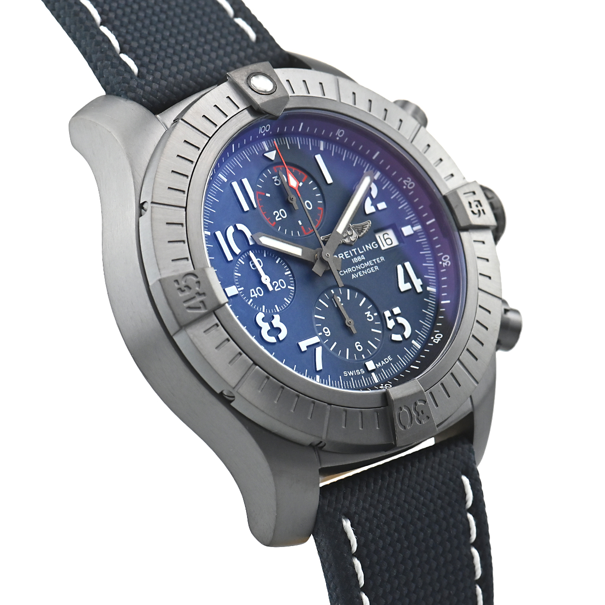 Breitling BREITLING Super Avenger Chronograph 48 Night Mission V13375101C1X1  [Used] Men's Watch Free Shipping | WatchCharts