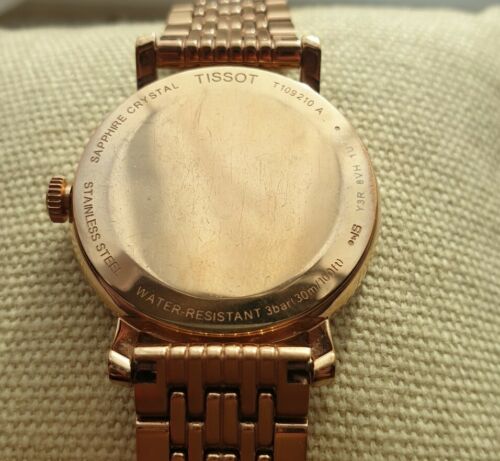 Tissot Everytime Watch T109210A Rose gold RRP 245 WatchCharts Marketplace