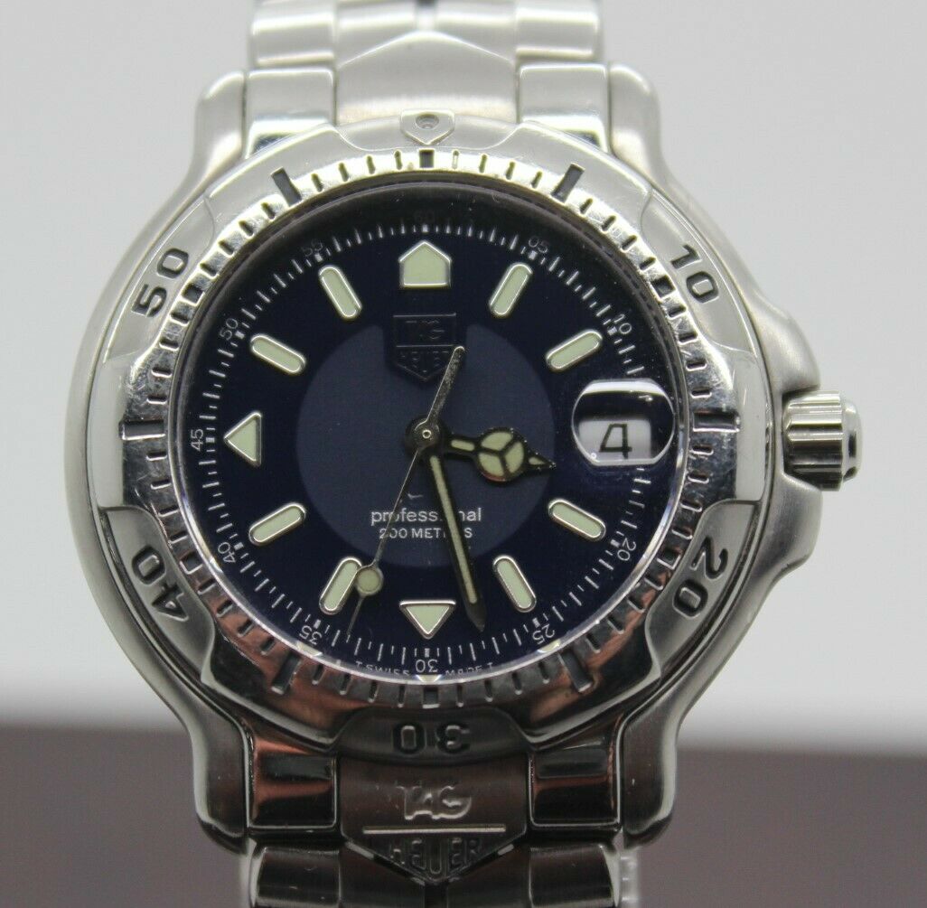 TAG HEUER 6000 SERIES PROFESSIONAL 200M QUARTZ WATCH WH 1215 K1