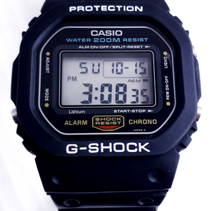 VINTAGE CASIO G-SHOCK DW-5600C-1V SERIES SILVER QW691 COLLECTIBLE