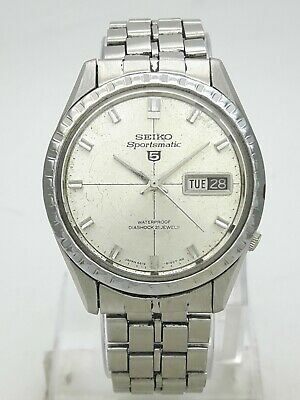 Vintage Seiko 5 Sportsmatic Dolphin 6619 8100 Japan 21J