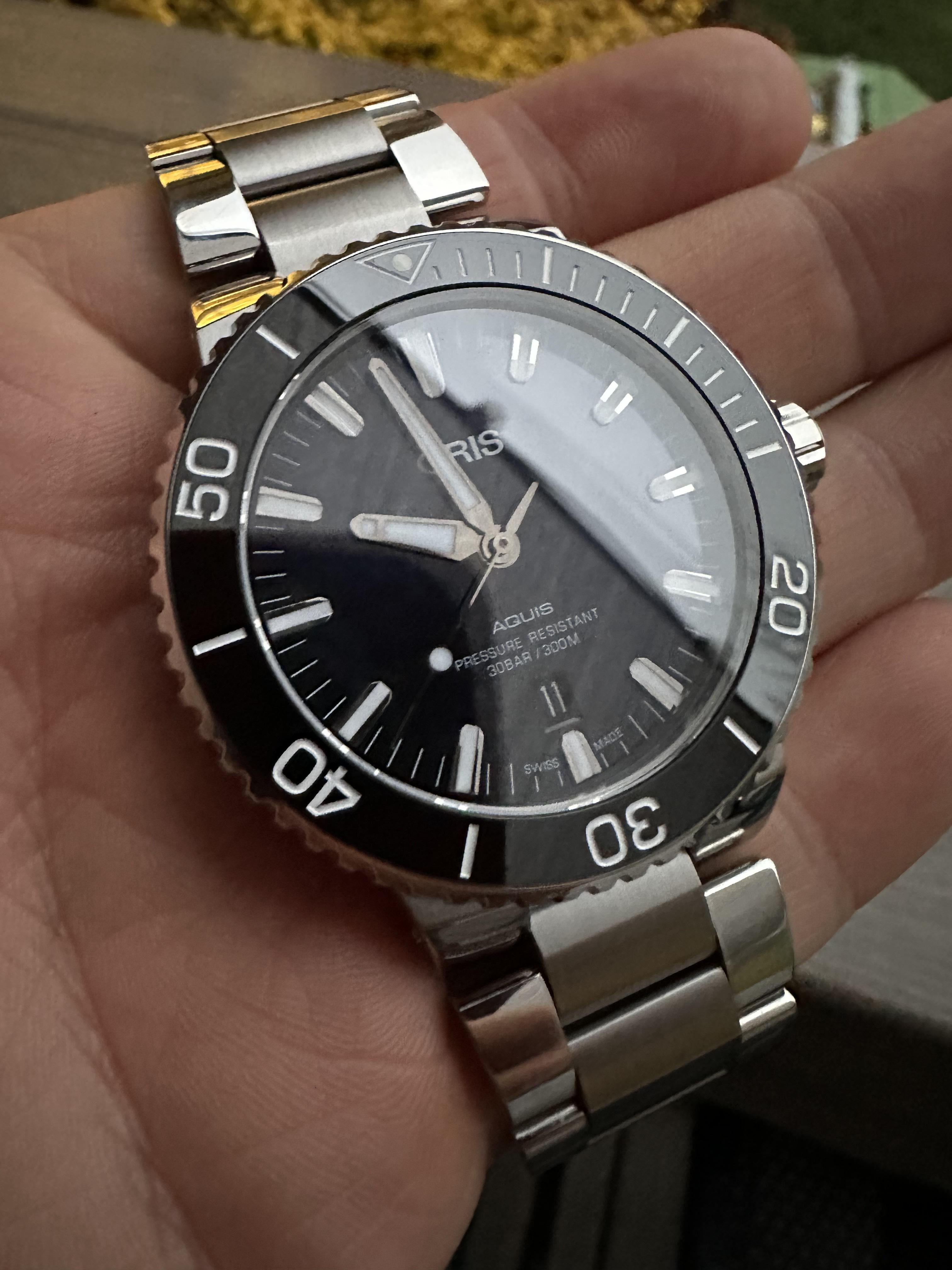 WTS Oris Aquis 43.5mm Ref. 01 733 7730 4135 64EB WatchCharts