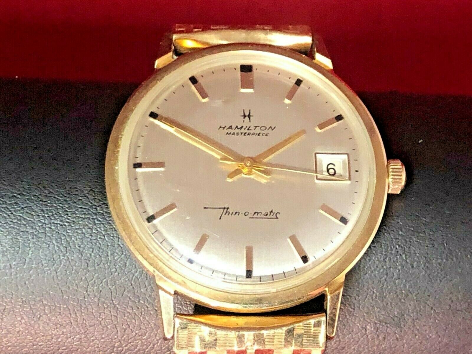 Vintage Hamilton MasterPiece Thin-O-Matic 10k Gold Filled Date