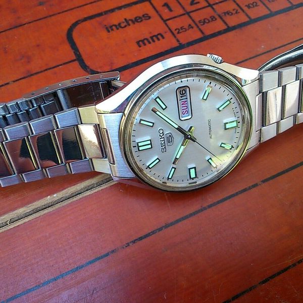Seiko 5 6309-8230 Automatic dress watch | WatchCharts