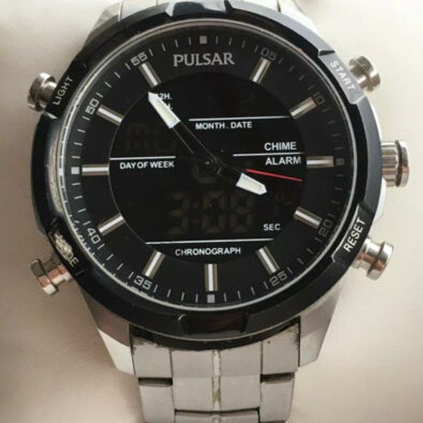 PULSAR by SEIKO Z021 X004 WRC SPORT BIG 46mm ALARM