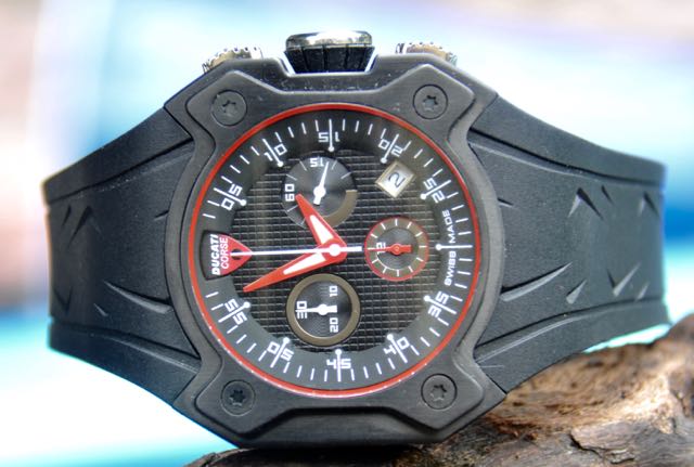 Ducati Swiss Made Chrono 5030 Corse watch in box with papers $225