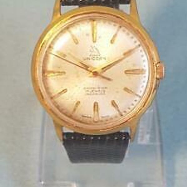 1960s Vint Unicorn (Rolex) Amphibian Automatic 17 Jewels Incabloc Watch