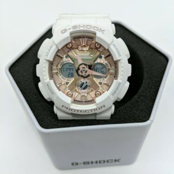 Casio 5229 5518 G Shock Watch White 64 WatchCharts Marketplace