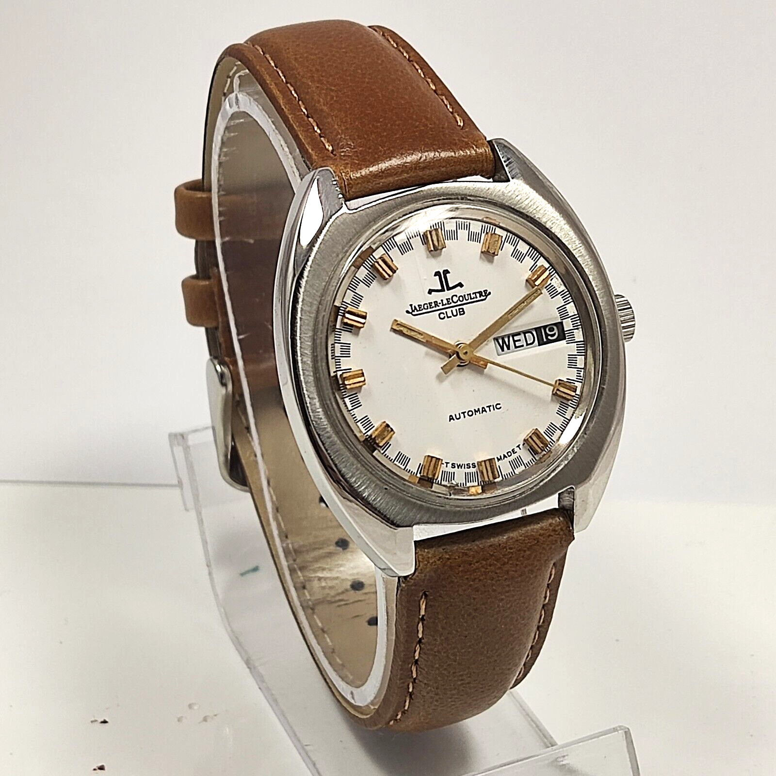 1970's Jaeger Le Coultre Club Automatic Day/Date Gents Watch