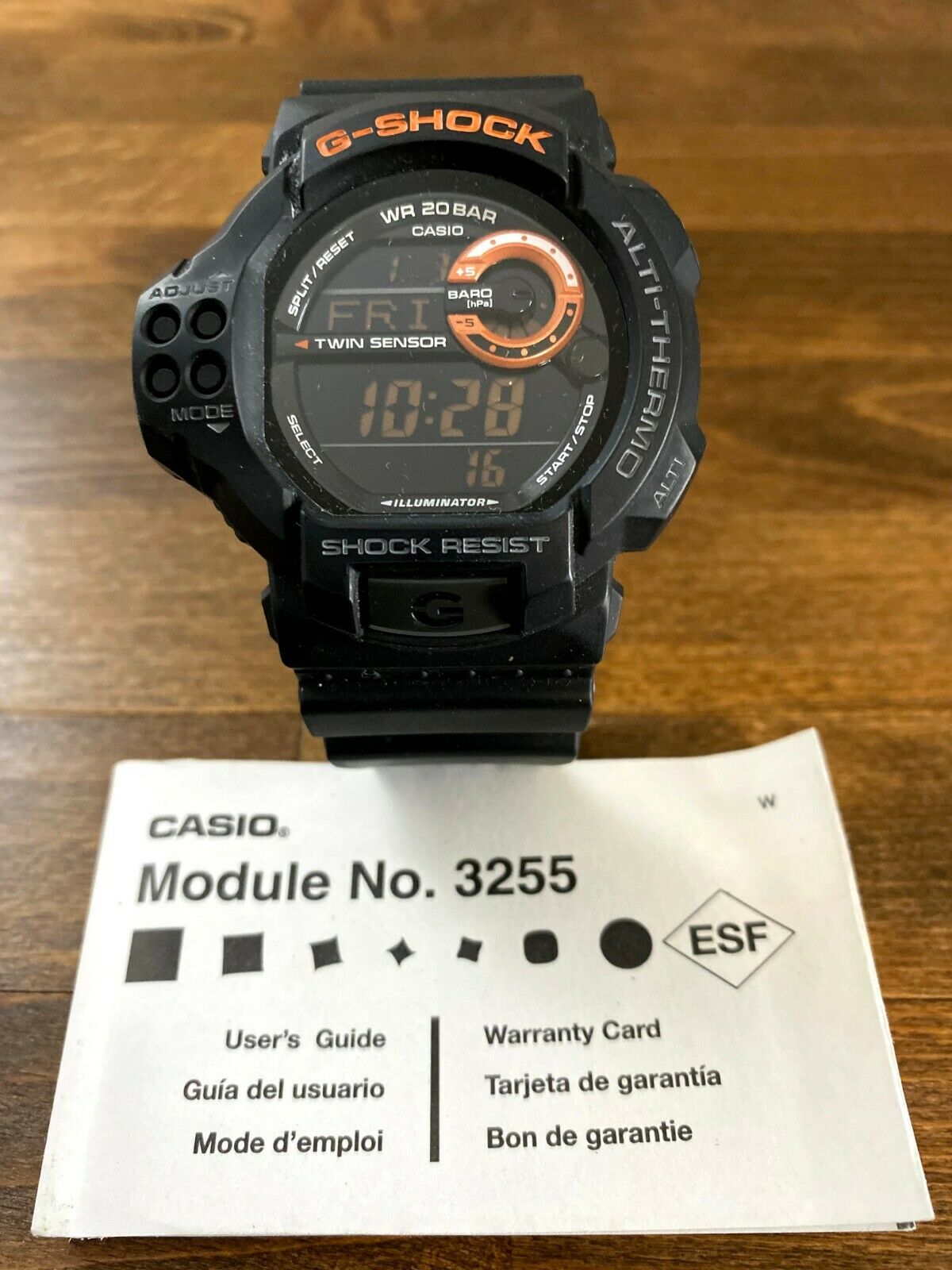 g shock alti thermo price