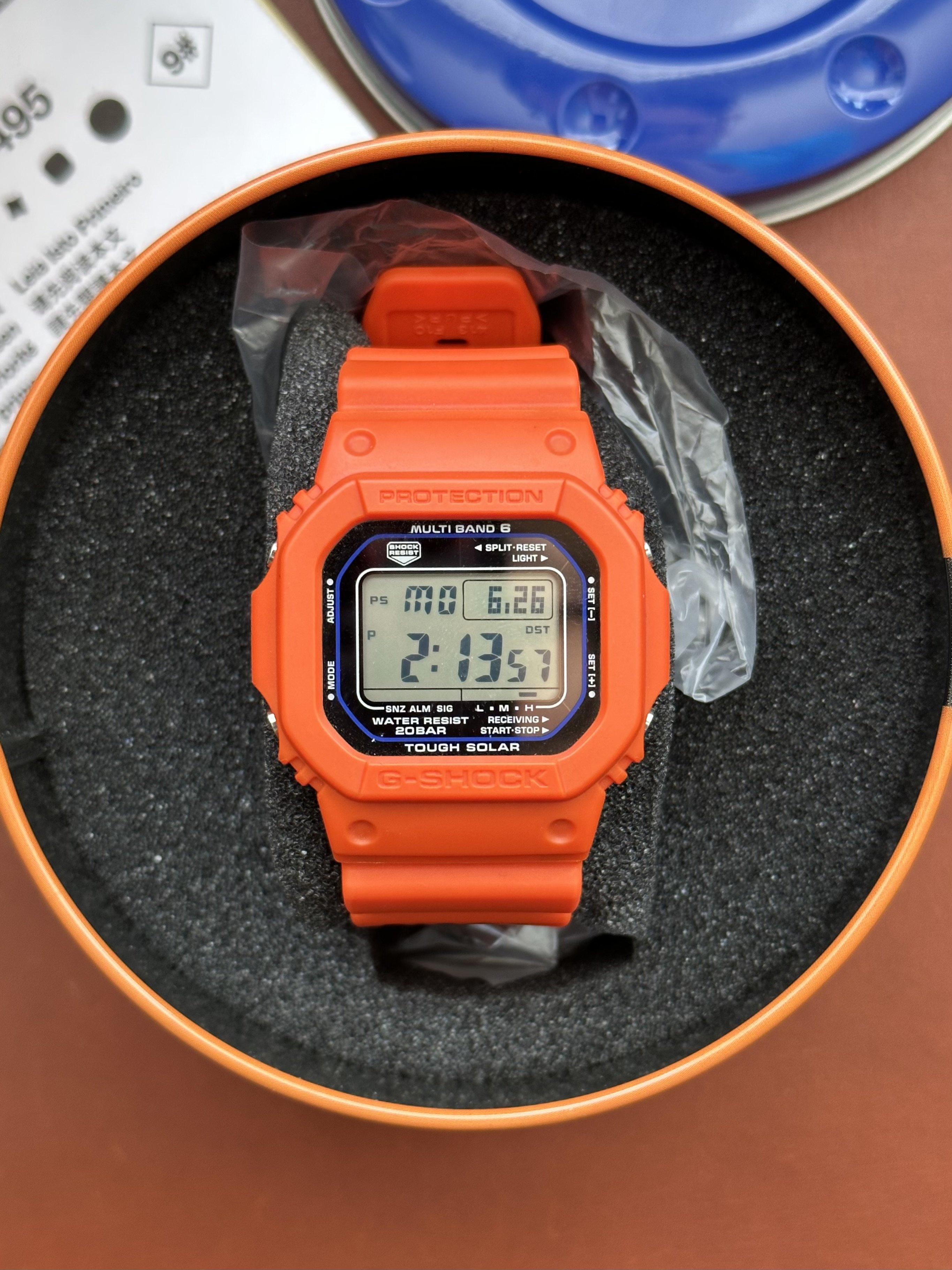 290 USD] FS: G-Shock x NASA Colab GWM5610NASA4 Orange Tough Solar  Multi-band 6 | WatchCharts Marketplace