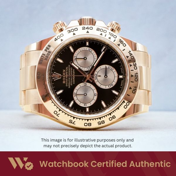 New Rolex Daytona Oyster 126505 Black Dial A6258 Feb 2026 | WatchCharts ...