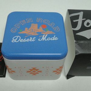 fossil cigarette case Metal Teal Eyeglass 210 mm x 115 mm x 40 mm Fossil Wile E. Coyote Watch