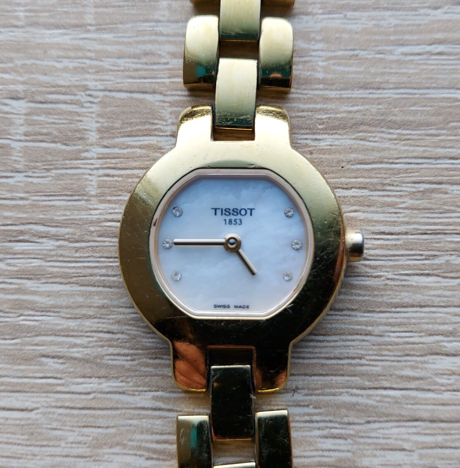 Tissot G330K Ladies Watch Rare Vintage Model Gold Plated 