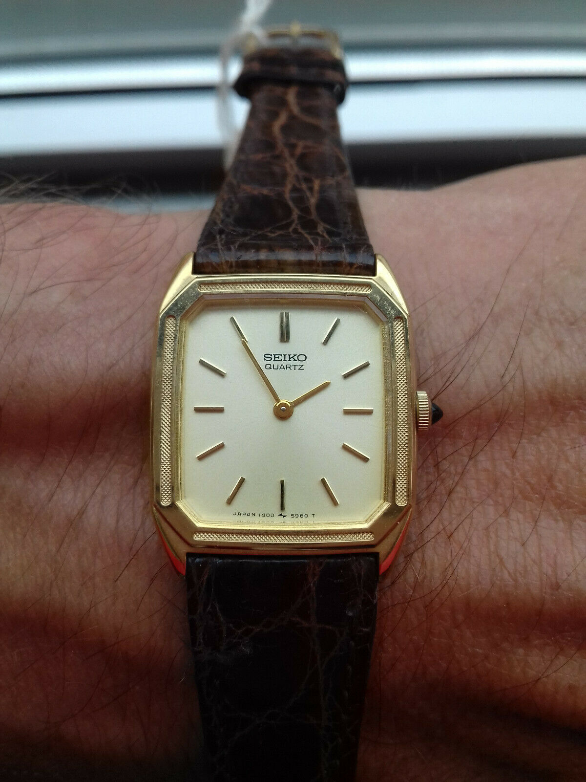 Seiko Squared 1400-8250 Vintage Collection NOS Montre Japan Watch  Collectors Uhr | WatchCharts