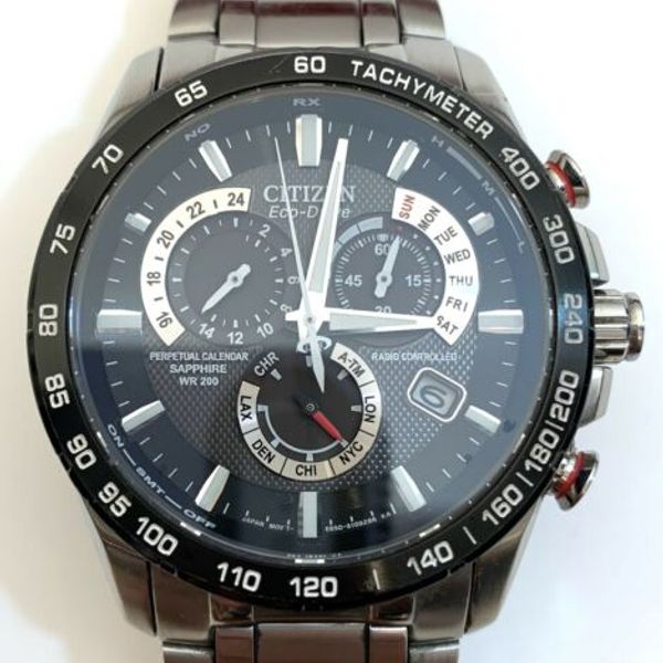 Citizen RadioControlled Atomic EcoDrive AT400851E Perp Cal Chrono