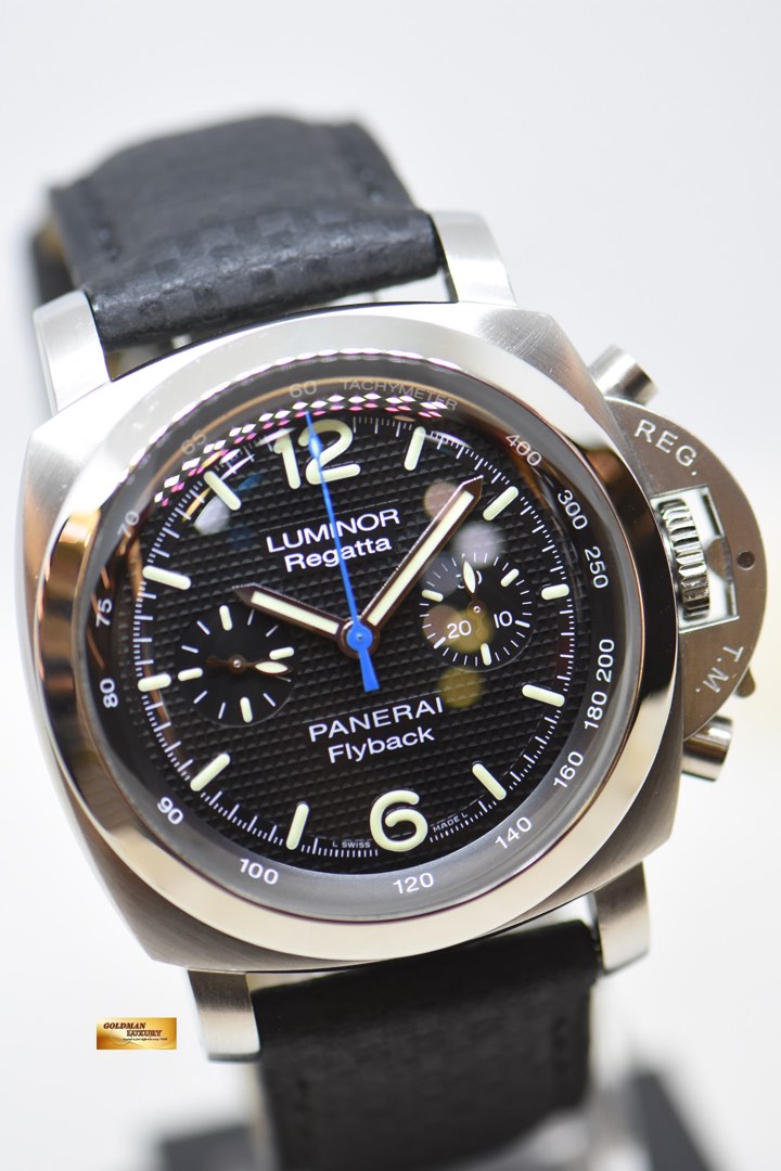 PANERAI LUMINOR 1950 FLYBACK REGATTA CHRONOGRAPH 44mm STEEL