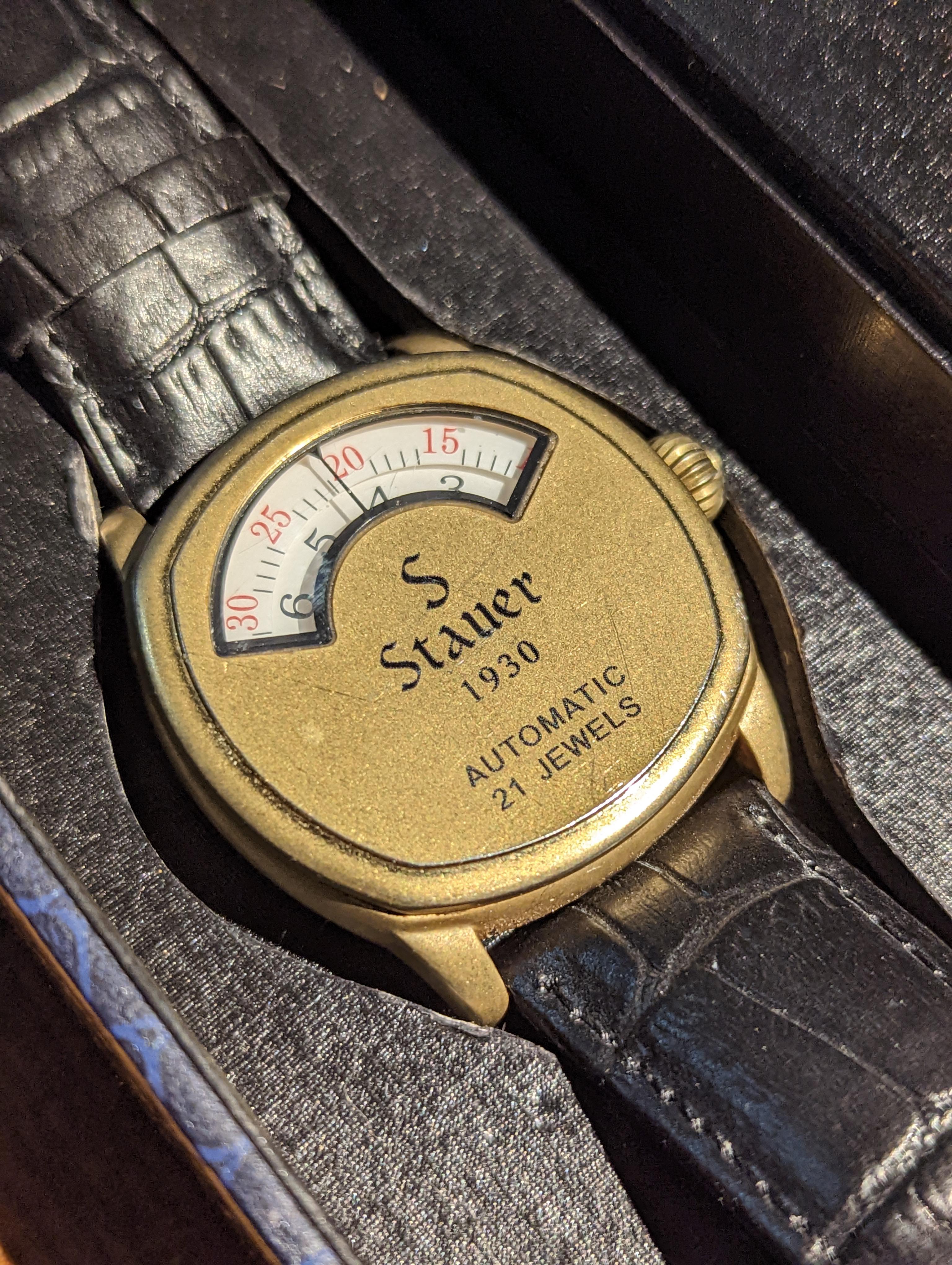 Stauer discount watch 1930